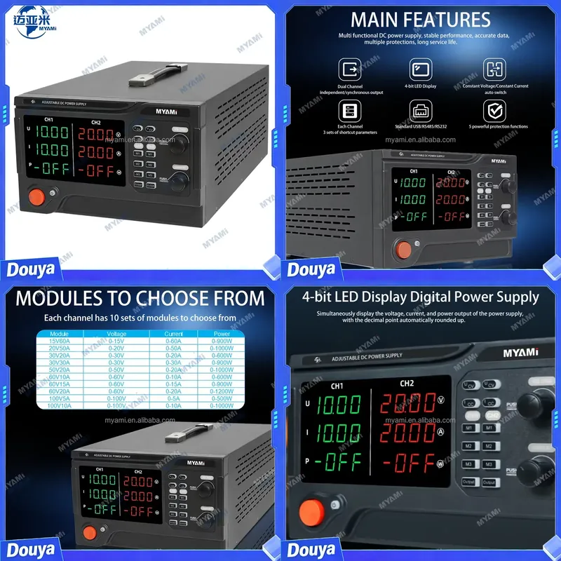 Alimentatore da Laboratorio MY - High Power 60V 20A Bench Power Supply recensione e prezzo