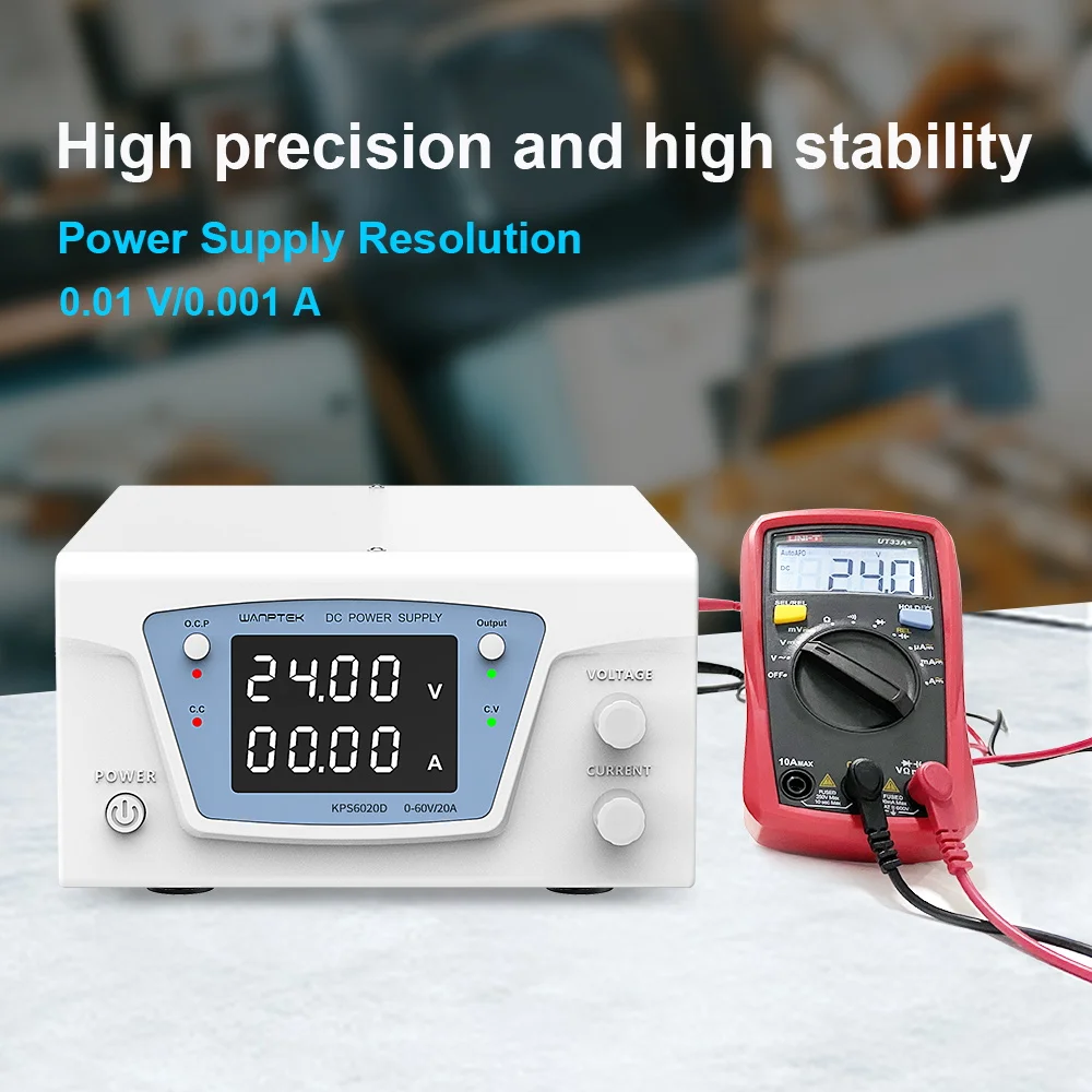 Wanptek RS485/RS232 Alimentato - Programmable Dc Power Supply 60V 10A recensione e prezzo